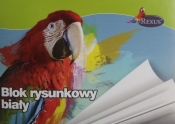 Blok rysunkowy A4 20 kartek biały - <br />