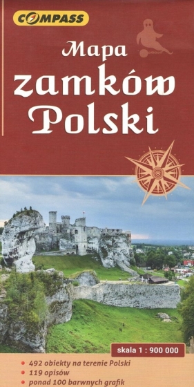 Mapa zamków Polski