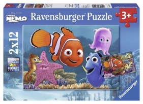 Puzzle Disney Nemo w podróży 2x12 (075560)