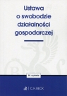 Ustawa o swobodzie działalności gospodarczej