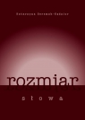 Rozmiar słowa Katarzyna Seremak-Kędzior