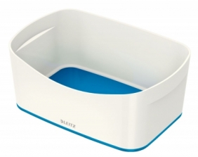 Pudło archiwizacyjne Leitz my box pojemnik bez przykrywki - biało-niebieski 246 mm x 98 mm x 160 mm (52571036)