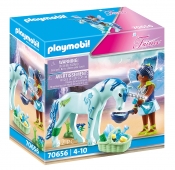 Playmobil Fairies: Wróżka uzdrawiająca jednorożca (70656)