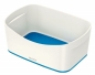 Pudło archiwizacyjne Leitz my box pojemnik bez przykrywki - biało-niebieski 246 mm x 98 mm x 160 mm (52571036)