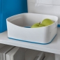 Pudło archiwizacyjne Leitz my box pojemnik bez przykrywki - biało-niebieski 246 mm x 98 mm x 160 mm (52571036)