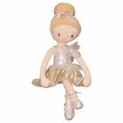 Lalka Ballerinka Srebrna 70 cm (4848a)