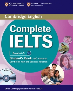 Complete IELTS Bands 4-5 Student's Book with answers with CD-ROM - Brook-Hart Guy, jakeman Vanessa
