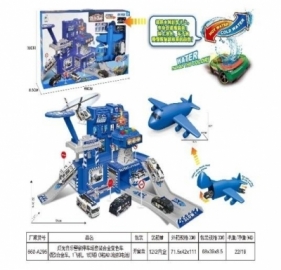 Baza policji + auto zmieniające kolor + św/dź