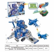 Baza policji + auto zmieniające kolor + św/dź