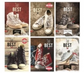 Zeszyt Marmar A4/40K kratka Sneakers (10szt)