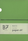 Notatnik B7 Paper-oh Buco Lime Green w linie