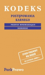 Kodeks postępowania karnego - <br />