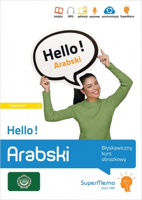 Hello! Arabski. Błyskawiczny kurs obrazkowy (poziom podstawowy A1) - Wajda Natalia