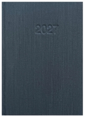 Kalendarz 2027 A5 Info mat - grafitowy