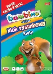 Blok rysunkowy Bambino A4/20k