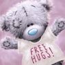 Kartka okolicznościowa - Free Hugs