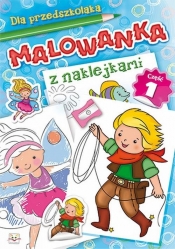 Malowanka z naklejkami. Część 1