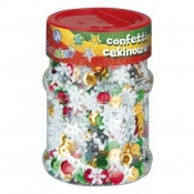 Confetti cekinowe Astra 100g - zestaw świąteczny (335116004)