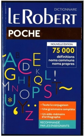 Dictionnaire le Robert poche