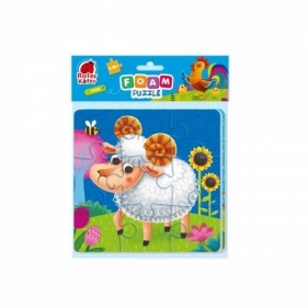 Piankowe puzzle 2w1 - Farma (RK6050-04)