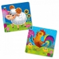 Piankowe puzzle 2w1 - Farma (RK6050-04)