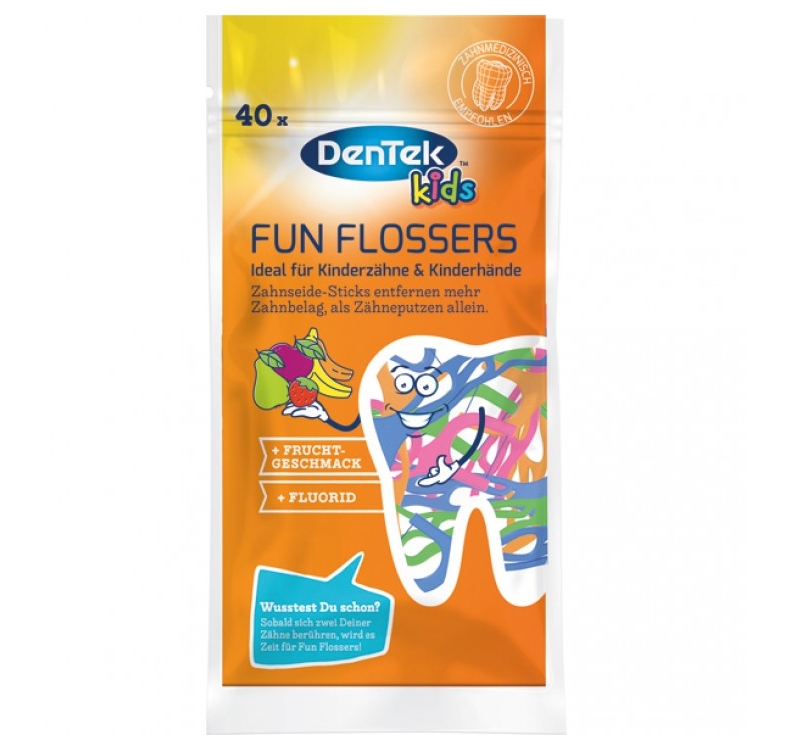 DenTek Kids Fun Floser, niciowykałaczki, 40 szt.