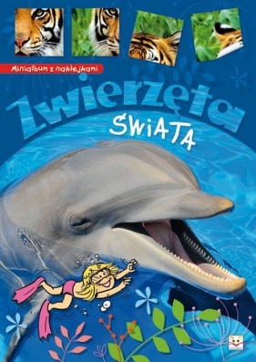 Minialbum z naklejkami Zwierzęta świata