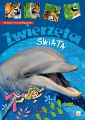 Minialbum z naklejkami Zwierzęta świata