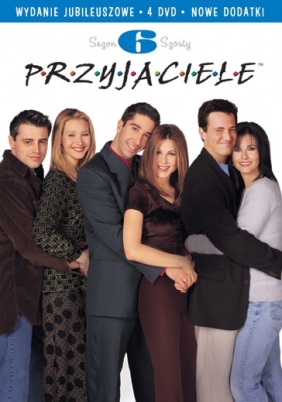 Przyjaciele (edycja jubileuszowa, sezon 6, 4 DVD)