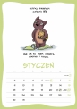 Kalendarz ścienny 2023 - Torbacz Wombat - Potepa Ksenia