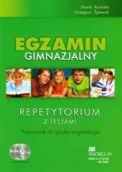 Egzamin Gimnazjalny Repetytorium z testami z płytą CD - Grzegorz Śpiewak, Marta Rosińska