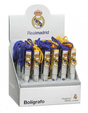 Długopis ze sznurkiem Real Madrid