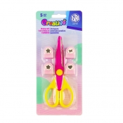 Nożyczki i dziurkacz ozdobny - Creativo - nożyczki + dziurkacze, 1 szt.