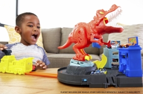 Hot Wheels City: Atak T-Rexa zestaw (GFH88)