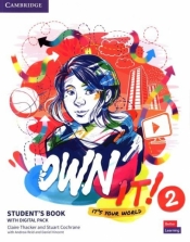 Own it! 2 Student's Book with Digital Pack - Vincent Daniel, Thacker Claire, Cochrane Stuart, Reid Andrew