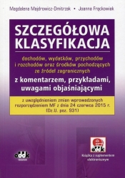 Szczegółowa klasyfikacja