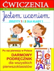 Jestem uczniem. Piszę i liczę. Zeszyty 1 i 2 dla klasy 1. Ćwiczenia do "Naszego Elementarza" (MEN) - Anna Wiśniewska