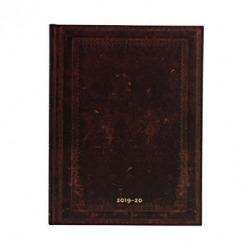 Kalendarz Black Moroccan Bold Ultra Vertical 18m 2020