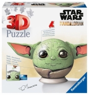 Ravensburger, Puzzle 3D 72: Kula - Star Wars Grogu (11556)