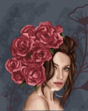 Obraz Malowanie po numerach Pani róża (GX37456)