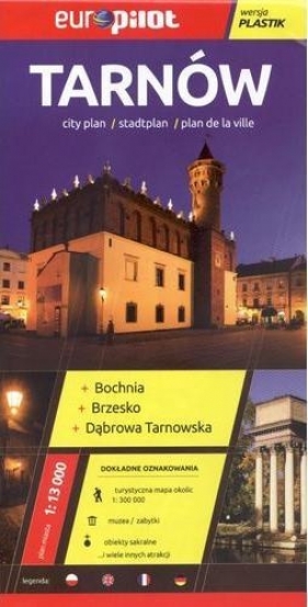 Tarnów.Foliowany plan miasta w skali 1:13 000 - Praca zbiorowa