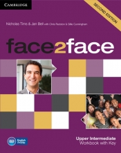 face2face Upper Intermediate Workbook with Key - Tims Nicholas, Bell Jan