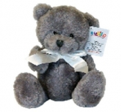 Maskotka Miś Elegancik z kokardą 18,5 cm (5056)