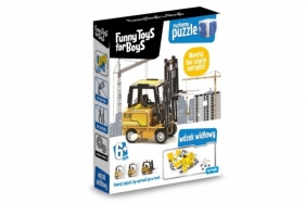 Puzzle Ruchome puzzle 3D- Wózek widłowy (130564)