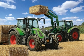 Puzzle 100: Traktory - 724 Vario i 716 Vario