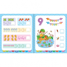 1, 2, 3. Cyferki przedszkolaka z pisakiem. Piszę, liczę i zmazuję - Agnieszka Bator