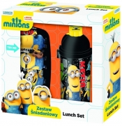 Zestaw śniadaniowy Minionki czarny
