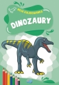 Moja kolorowanka. Dinozaury - Opracowanie zbiorowe
