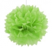 Pompon dekoracyjny pistacjowy śr.40cm