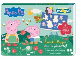 Kraina puzzli. Peppa Pig. Świnka Peppa dba o planetę! - Opracowanie zbiorowe